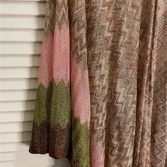 Free People Shimmer Kimono Color Sand - One Size OSFA NWT - Picture 5 of 7